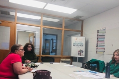 April 22, 2019: Senator Muth and constituents attend Child Protection training at the YMCA to learn how to recognize & respond to signs of abuse & protect children.