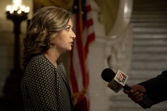 January 28, 2020: Senator Katie Muth  joins PennEnvironment at a Press Conference to releases the Trouble in the Air Report.