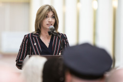September 12, 2022: Sen. Muth joined more than 100 first responders, including 50 participants in the annual PA EMS Memorial Bike Ride, in the in the East Wing Rotunda today to mark EMS Memorial Day. Riders set out from Willow Grove on Sept. 10 for the three-day, 100 mile ride to the state Capitol, where they read the names of EMS providers who have made the ultimate sacrifice.
