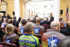 September 12, 2022: Sen. Muth joined more than 100 first responders, including 50 participants in the annual PA EMS Memorial Bike Ride, in the in the East Wing Rotunda today to mark EMS Memorial Day. Riders set out from Willow Grove on Sept. 10 for the three-day, 100 mile ride to the state Capitol, where they read the names of EMS providers who have made the ultimate sacrifice.