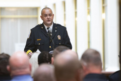 September 12, 2022: Sen. Muth joined more than 100 first responders, including 50 participants in the annual PA EMS Memorial Bike Ride, in the in the East Wing Rotunda today to mark EMS Memorial Day. Riders set out from Willow Grove on Sept. 10 for the three-day, 100 mile ride to the state Capitol, where they read the names of EMS providers who have made the ultimate sacrifice.