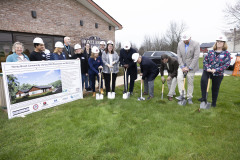 April 1, 2024: Sen. Muth joined local officials and volunteers for a groundbreaking ceremony at the Honey Brook Community Library in Honey Brook Township, Chester County.  With a $1.15 million state grant secured by Sen. Muth, the library will double its size and make upgrades to the current building including a new ventilation system, meeting spaces and restrooms. 