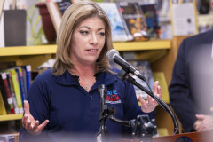 April 1, 2024: Sen. Muth joined local officials and volunteers for a groundbreaking ceremony at the Honey Brook Community Library in Honey Brook Township, Chester County.  With a $1.15 million state grant secured by Sen. Muth, the library will double its size and make upgrades to the current building including a new ventilation system, meeting spaces and restrooms. 