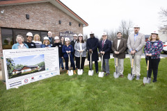 April 1, 2024: Sen. Muth joined local officials and volunteers for a groundbreaking ceremony at the Honey Brook Community Library in Honey Brook Township, Chester County.  With a $1.15 million state grant secured by Sen. Muth, the library will double its size and make upgrades to the current building including a new ventilation system, meeting spaces and restrooms. 