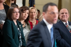 April 10, 2019: Senator Katie Muth joins colleagues to introduce legislation to abolish the statute of limitations for a list of sexual offenses, regardless of whether the victim was a child or adult when the crime occurred.