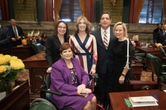 January 1, 2019: Senator Katie Muth is sworn into her first term in the Pennsylvania State Senate.