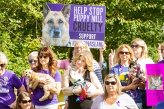 August 25, 2019: Senators Katie Muth and Andy Dinniman joined animal advocates in Upper Merion yesterday for a rally to promote passage of “Victoria’s Law” that would prohibit the sale of dogs or cats in pet shops in an attempt to close puppy mills in Pennsylvania.
