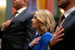 January 15, 2019 - Gov. Wolf and Lt. Gov. Fetterman are sworn into office in Harrisburg.