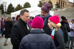 January 19, 2019:  Senator Katie Muth joins thousands at the 3rd Annual Women's March in Philadelphia.