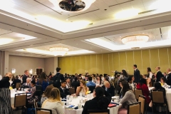 April 11, 2019: Senator Muth talks about the importance of Civic Engagement with future change makers in Harrisburg for the YMCA Youth & Government Conference.