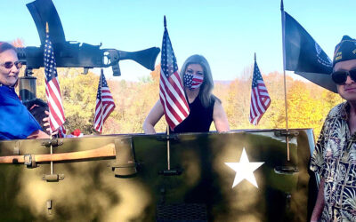 Senator Muth Served as Grand Marshal in Southeastern Veterans’ Day Vehicle Parade