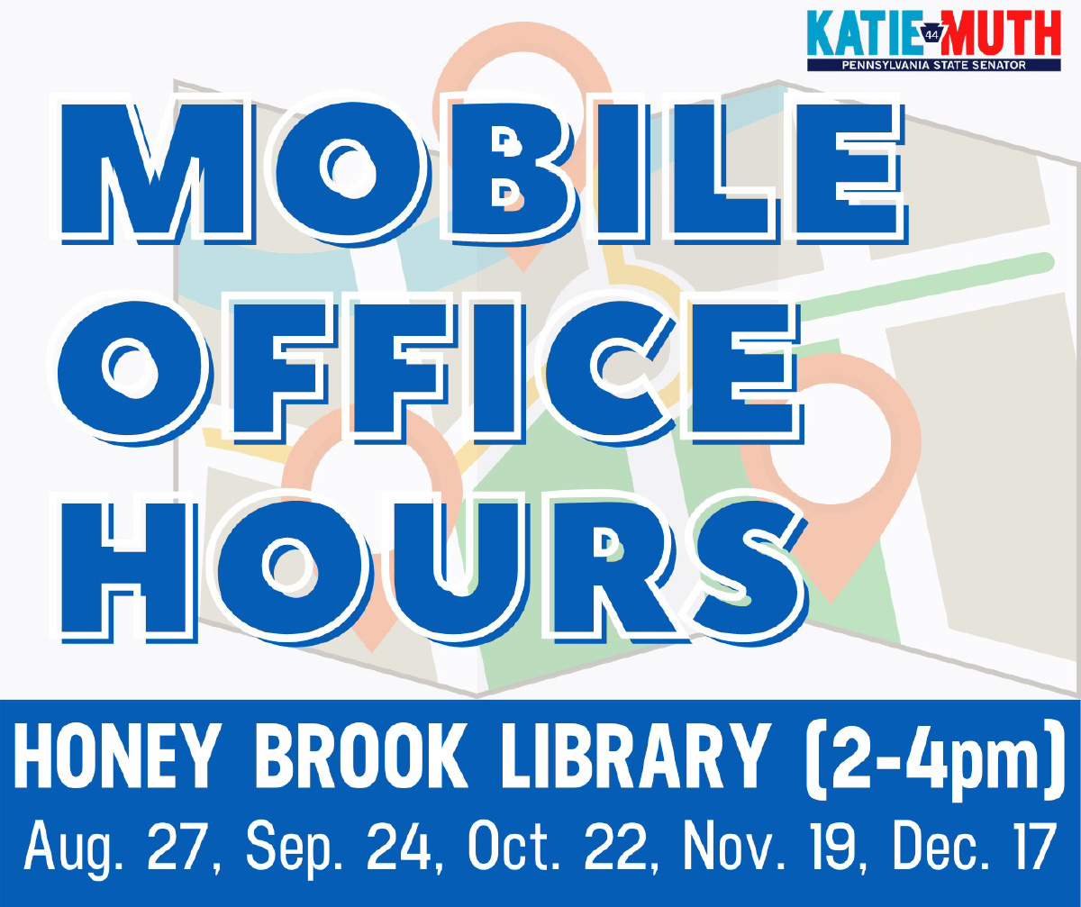 Horario de oficina móvil - Biblioteca Honey Brook