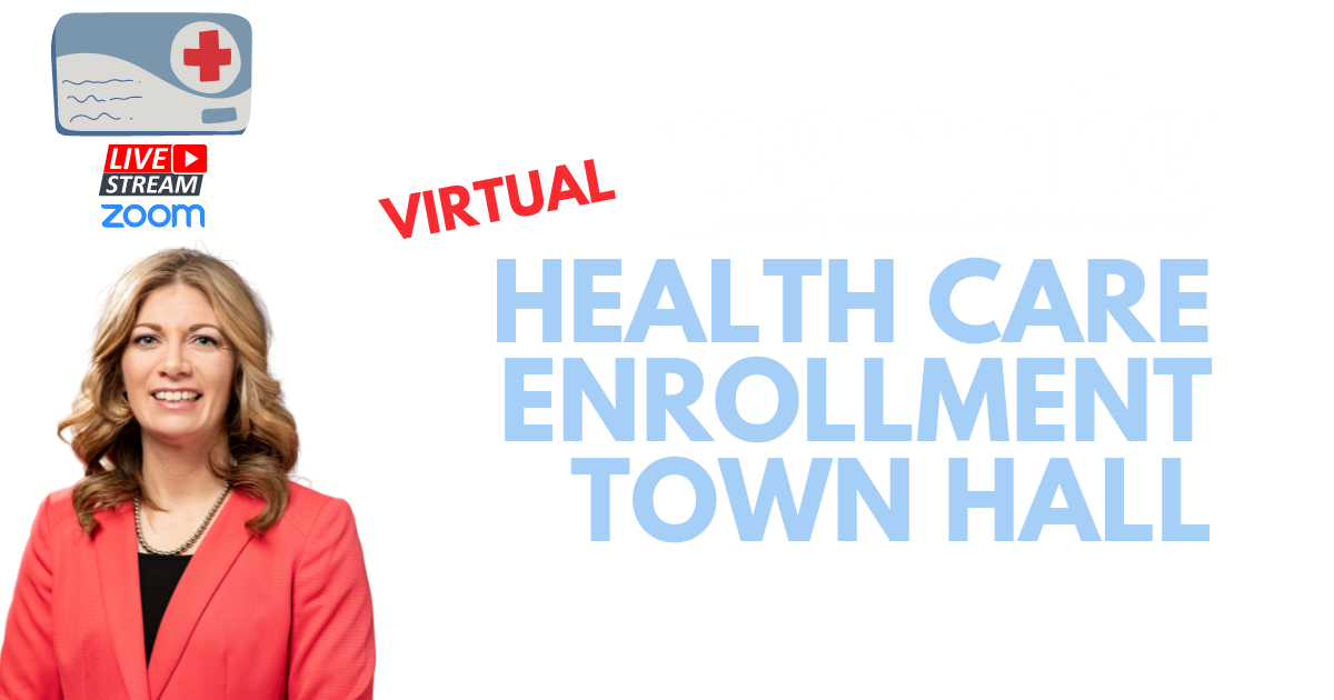 Health Care Enrollment Town Hall - Dec. 7 & Jan. 11