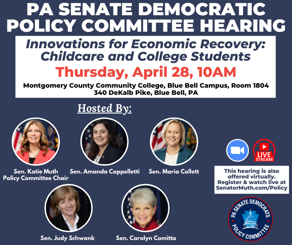 Policy Hearing - Innovations for Economic Recovery