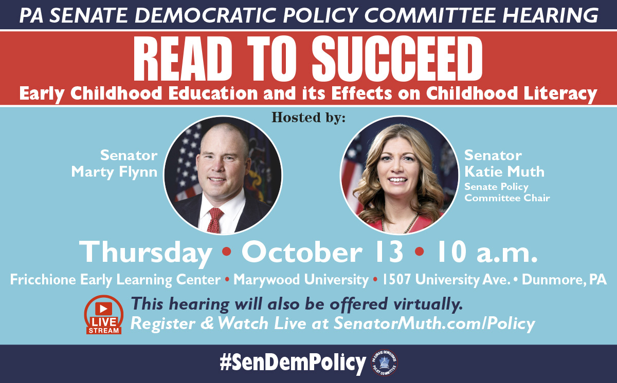 Policy Hearing - Read to Succeed