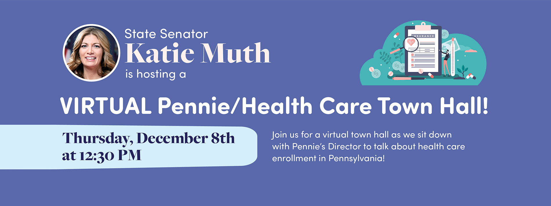 Virtual Pennie/Health Care Enrollment Event - December 8, 2022