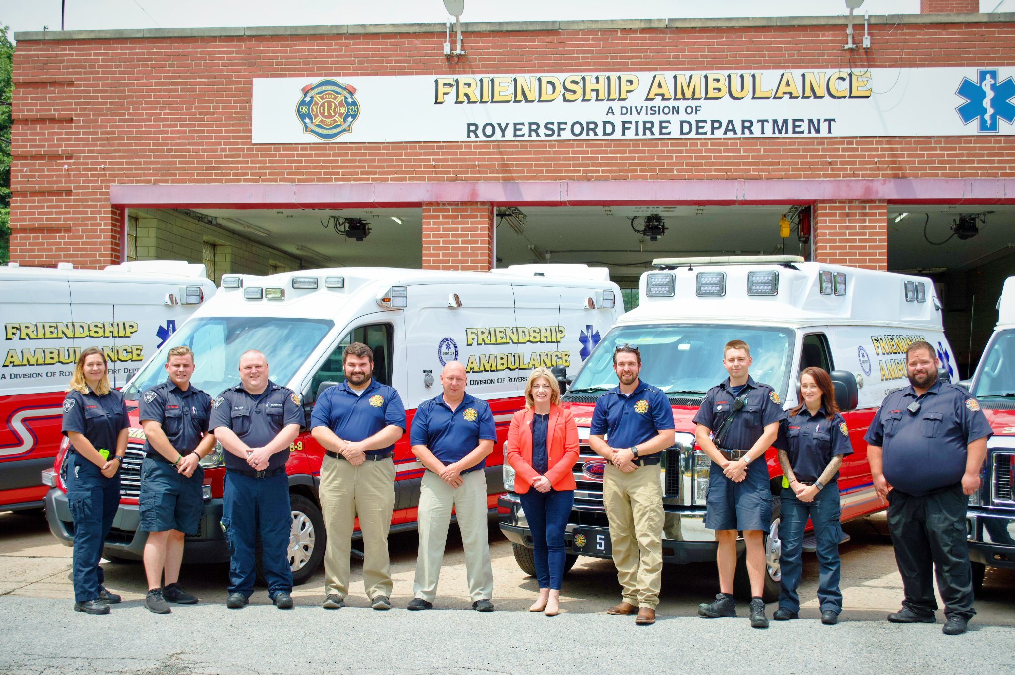 Sen. Muth Announces 546k in Fire and EMS Grant Funding Senator Katie