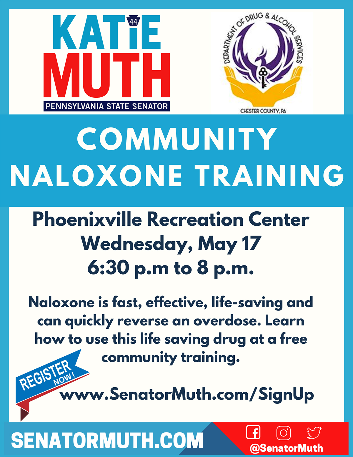 Community Naloxone Training - May 17, 2023