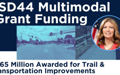 El Senador Muth anuncia más de 1,6 millones de dólares en subvenciones multimodales para proyectos de la SD44