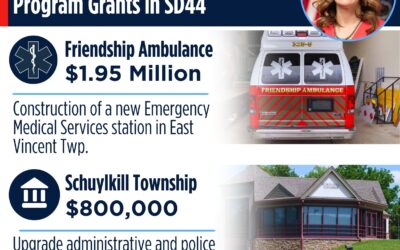 Sen. Muth Announces $2.75 Million in RACP Grants for SD44 Public Safety Projects